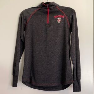 Wisconsin badgers 1/4 zip pullover ❤️🏈